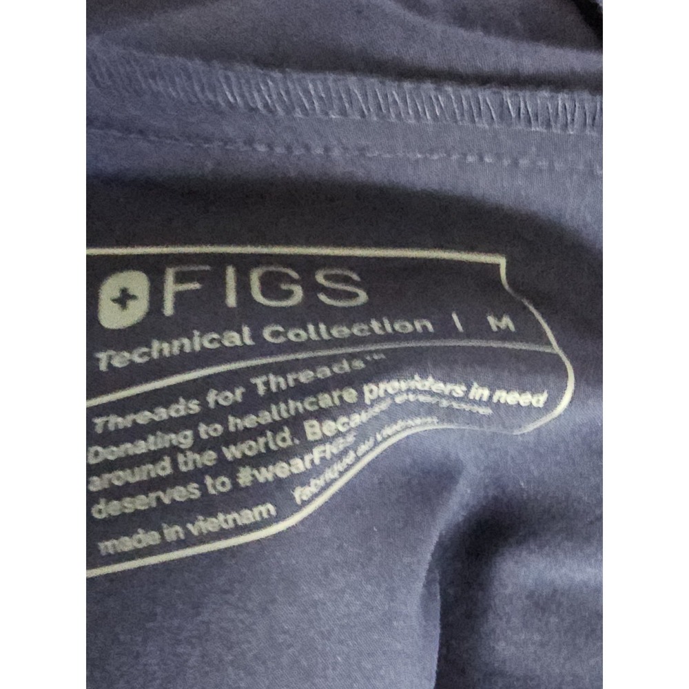 FIGS Tansen Jogger 2.0 Navy Pants Men Size Medium NWT Drawstring - Picture 13 of 13